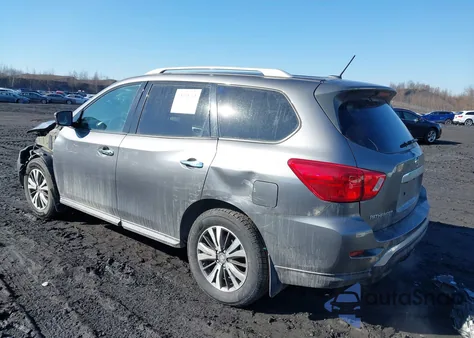2017 Nissan Pathfinder S z USA, uszkodzony, nr VIN 5N1DR2MM1HC697314